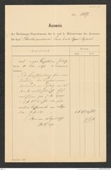 k.k. naturhistorisches Hofmuseum, Intendanzakten 1885-1896 (Hauer), Aktenzahl Z.233/1893, Seite 9